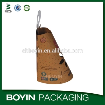 Hot sale fashion kraft paper custom exceptional doll packaging box wholesale