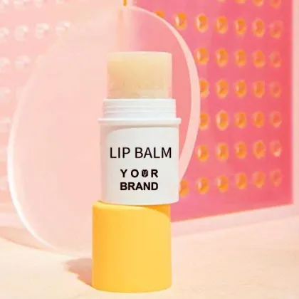 Natural Changing Color Nourishing Sunscreen Lip Balm Labels
