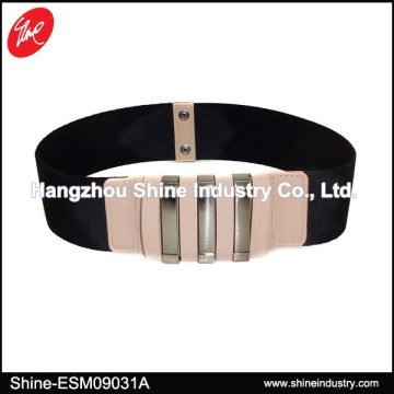 New Arrival Wide Elastic Ladies Dress Belt