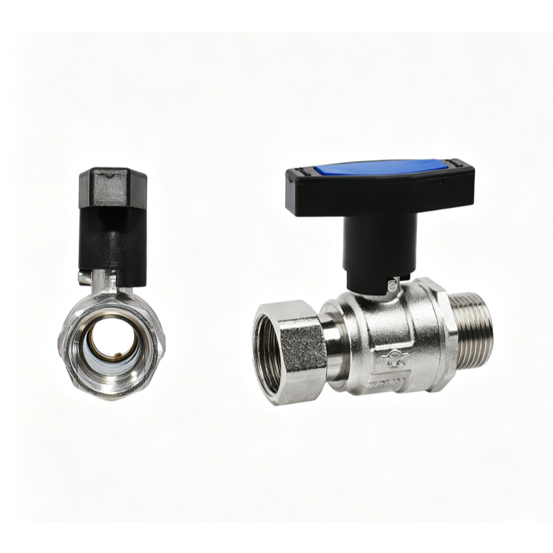 Brass Thermostatic Ball Valve, Female Union × Male Thread (2)