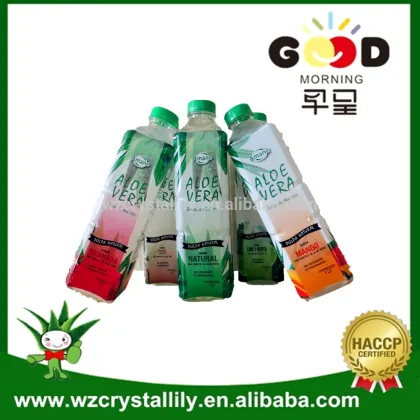 500ml  aloe vera drink  original flavor Bebida de aloe sugar free