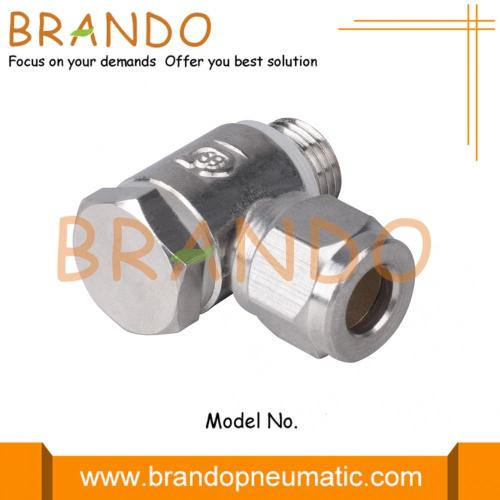 Male Banjo Brass Pneumatic Compression Ferrule Tube Fittings