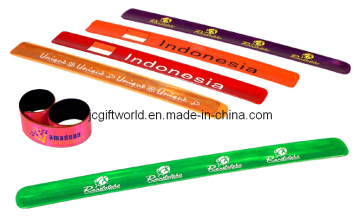 PVC phản chiếu Slap bọc Bracelet dây đeo cổ tay