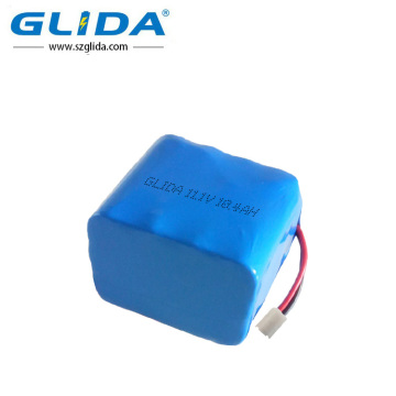 3s4p 18650 li-ion 11.1v 10400mah battery terminal