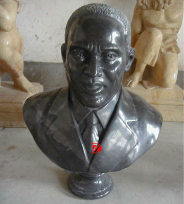 Black man statue sculpture