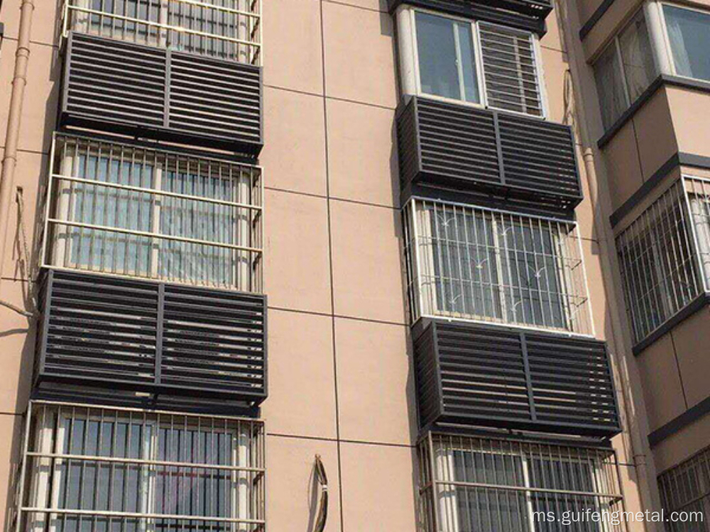 Aluminium Art Louvers Louver Window Fence