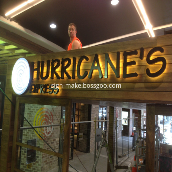 Halolit LED letter sign