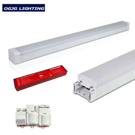 IP44 LED Batten Lamp Tube Light 2ft 4ft 8ft Dimmable Pendant Industrial Linear Light