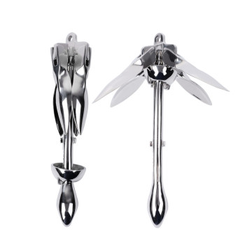 Hot Sale Stainless Steel 316 Marine Wharf Folding Anchor