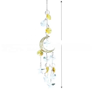 Aliexpress: New Pentacle Moon Sun Catcher Rainbow Crystal Prendant