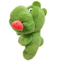 Green watermelon eating dinosaur plush sleep toy