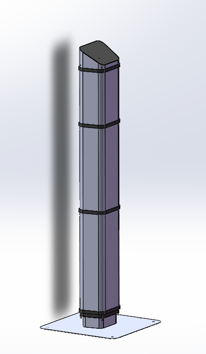 Aluminum profile Electric vehicle charging pile