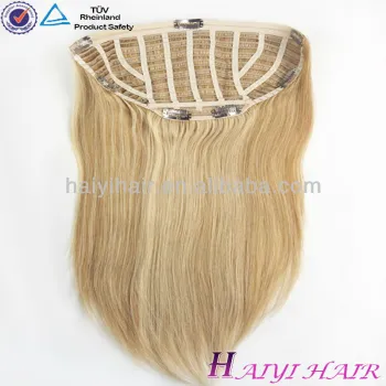 New arrival high quality european one piece clip in hair