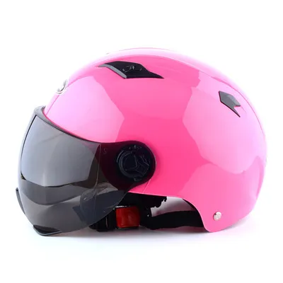 Motorcycle Scooter Open Face Half Helmet  Bike Riding Sunscreen Summer Helmets Bicycle Helmet