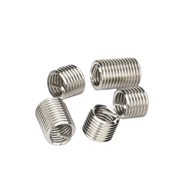 BS7751 Standard ST3*0.5*1D Type Stainless Steel Screw Thread Insert Natural Surface Treatment by Manufacturer