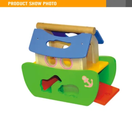 New Play Toys Kids Wooden Boat Toy Boat