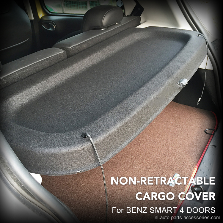 Intrekbare kofferbakbeveiligingsschaduw Fit Trunk Cargo Cover