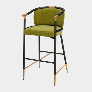 High Back Hotel Chair - Hot Sale Metal Wire Bar Chair for Counter