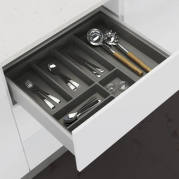45MM Telescopic Undermount Concealed Drawer Slides for Kitchen Cabinets