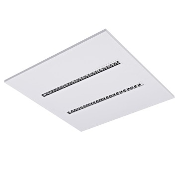 110V -220V इनडोर सीलिंग एलईडी पैनल लाइट - अल्ट्रा थिन 300x300 मिमी एल्यूमीनियम सरफेस माउंट