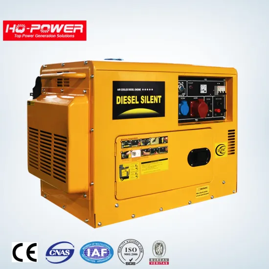 portable air cooled 7kva silent diesel generator price