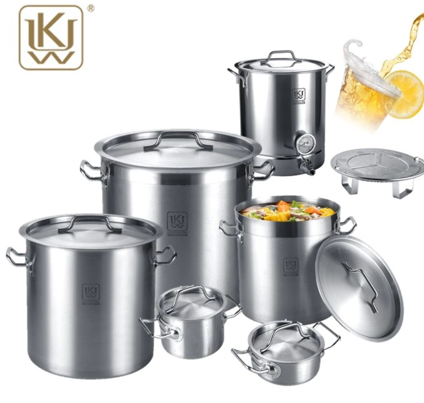 Multi-specification stainless steel pot set