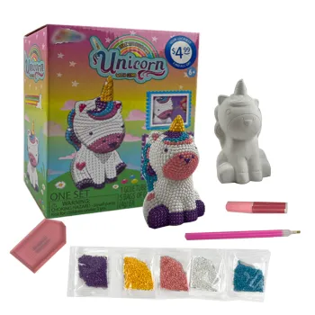 Wholesale DIY Educational Craft, Art Sets, and Unicorn Plaster Diamond Painting Gifts for Kids