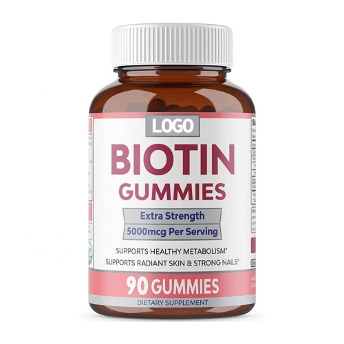 Premium Quality Hair Growth Skin Healthy Biotin Gummies