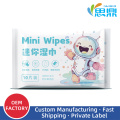 Lingettes humides pour mini robot, 10 pièces, pour les voyages