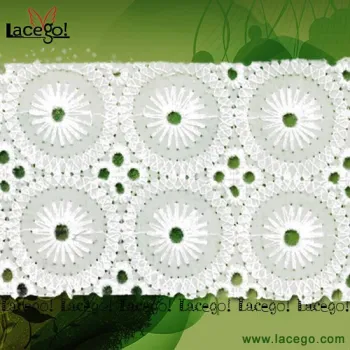 Embroidery Lace Fabric Holes