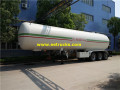 55000 Liters ASME LPG Gas Tank مقطورات