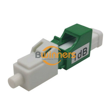 LC/APC 1dB ตัวลดทอนสัญญาณไฟเบอร์ออปติก