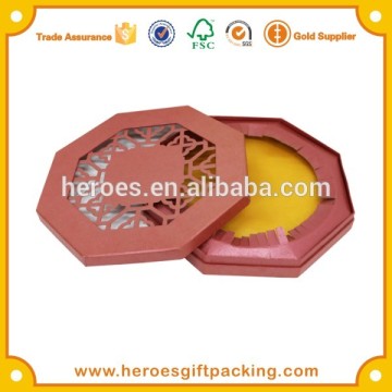 Trade Assurance Creative Sexagon Hexagon Octagon Packaging Die-cutted Paper Tea Box