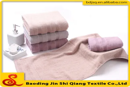 Alibaba China plain colour ribbon towel bamboo bath towel sets benefits company wholesale