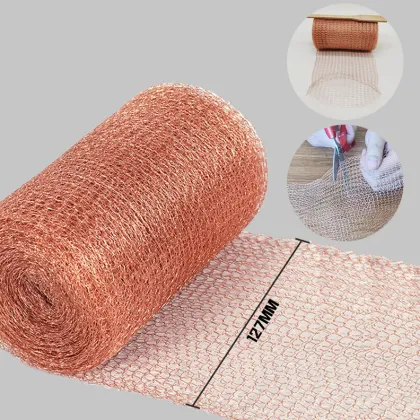 Copper Mesh for Mouse and Rodent Control