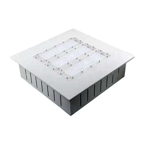 IP65 Recessed Square 150W LED Canopy Lighting for Gas Stations