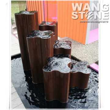 Corten Steel Rusty Garden Decoration Water Feature