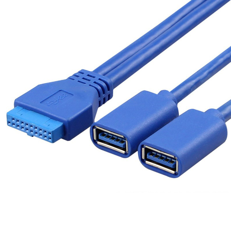 20 Pin Usb 3 0 Internal Header Y Splitter