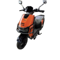 Bold Orange Electric Scooter with Sporty Design