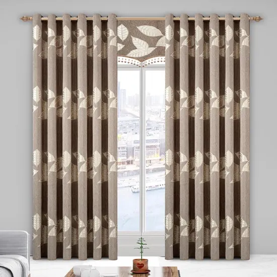 Latest Luxury Blackout Curtain Design for Living Room: Thick, Leaving Room Curtains Sets