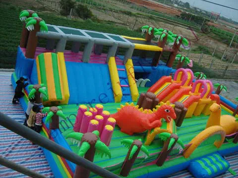 giant inflatable game,inflatable fun land,inflatable fun city fn015