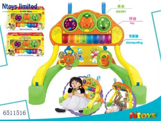 6511516 BABY FITNESS FRAME WITH ELECTRONIC ORGAN