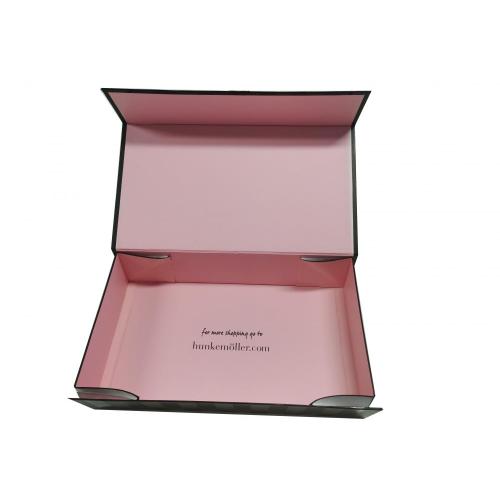 Black UV Spot paper foldable box