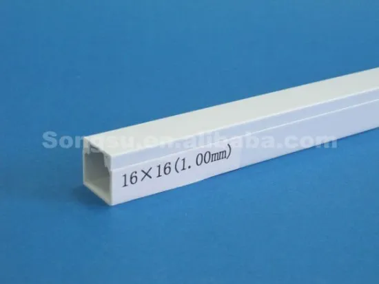 Good pvc cable trunking 16x16 mm