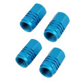 Aluminum alloy hexagonal valve cap for automobile tire