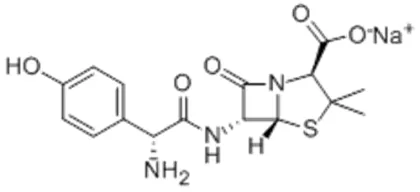 Amoxicillin sodium CAS 34642-77-8
