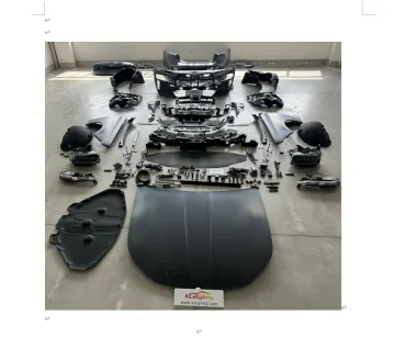BMW Series 7 F02 to G70 Facelift Conversion Kit: Front Rear Bumper Hood Headlights