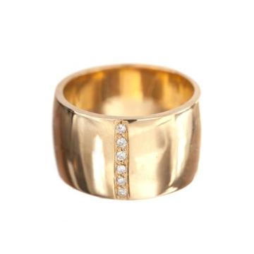 1122-JJ gold ring designs for men with diamond