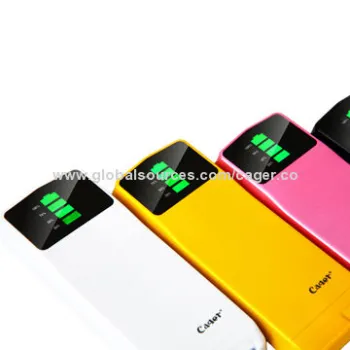 Best 3,000mAh Portable Chargers with Dual-LED Torch, 5V DC, 1A Input