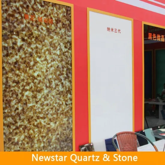 Newstar artificial nano crystalized glass stone